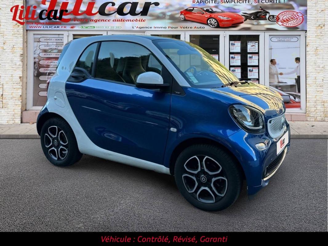 SMART FORTWO - COUPE III 71CH PRIME TWINAMIC - GARANTIE 12 MOIS (2015)
