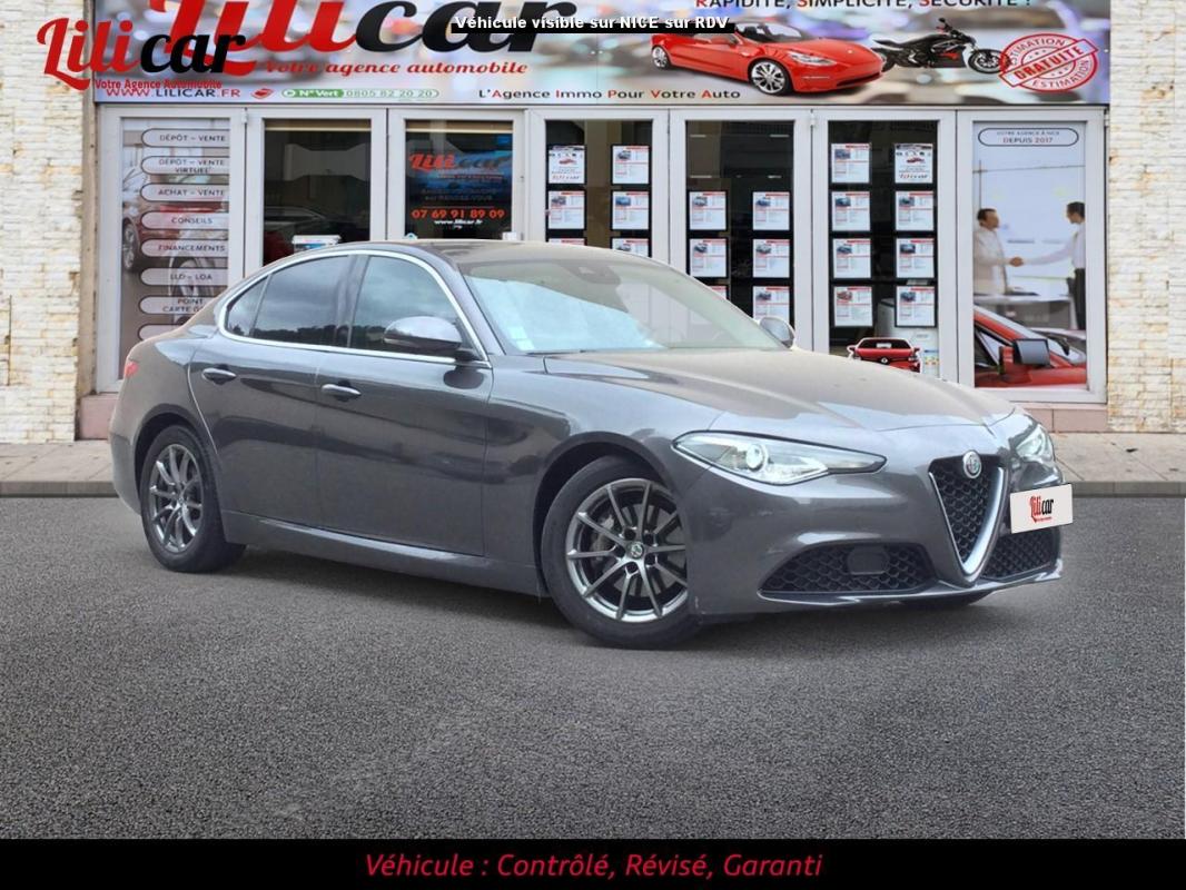 ALFA ROMEO GIULIA - 2.2 D LUSSO - 180CH BVA GARANTIE 12 MOIS (2017)