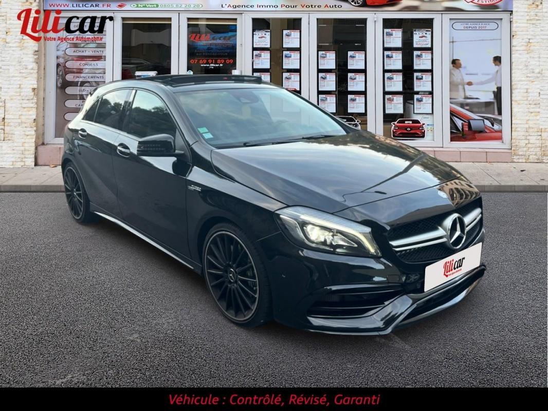 MERCEDES CLASSE A - 45AMG - BV SPEEDSHIFT AMG 4-MATIC PHASE 2 GARANTIE 12 MOIS PACK AÉRO (2016)