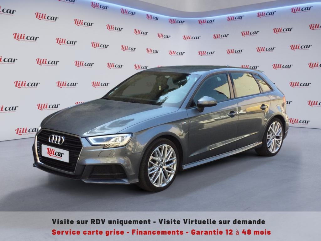 AUDI A3 - S LINE 1.5 TFSI 150CH S-TRONIC - GARANTIE 12 MOIS (2018)