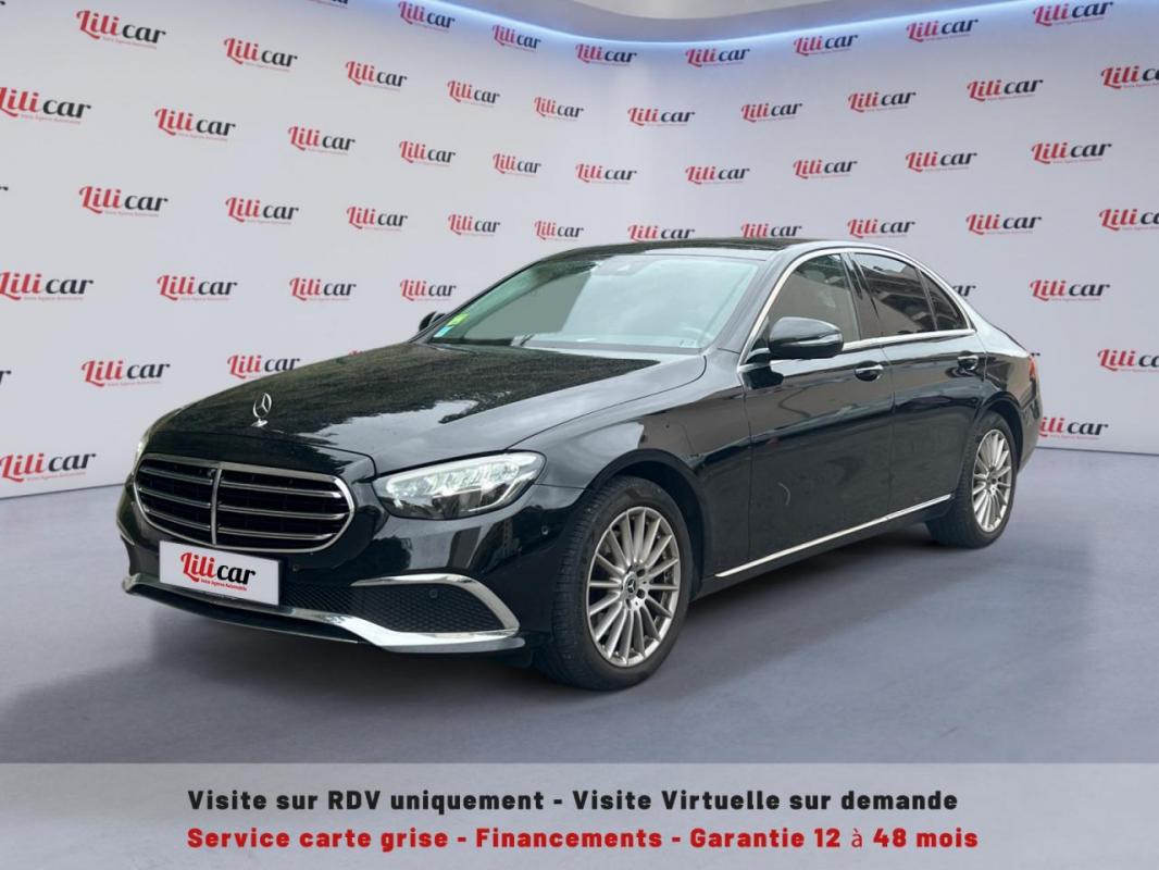 MERCEDES CLASSE E - 220 D - BVA 9G-TRONIC BERLINE AMG LINE PHASE 2 GARANTIE 12 MOIS (2022)