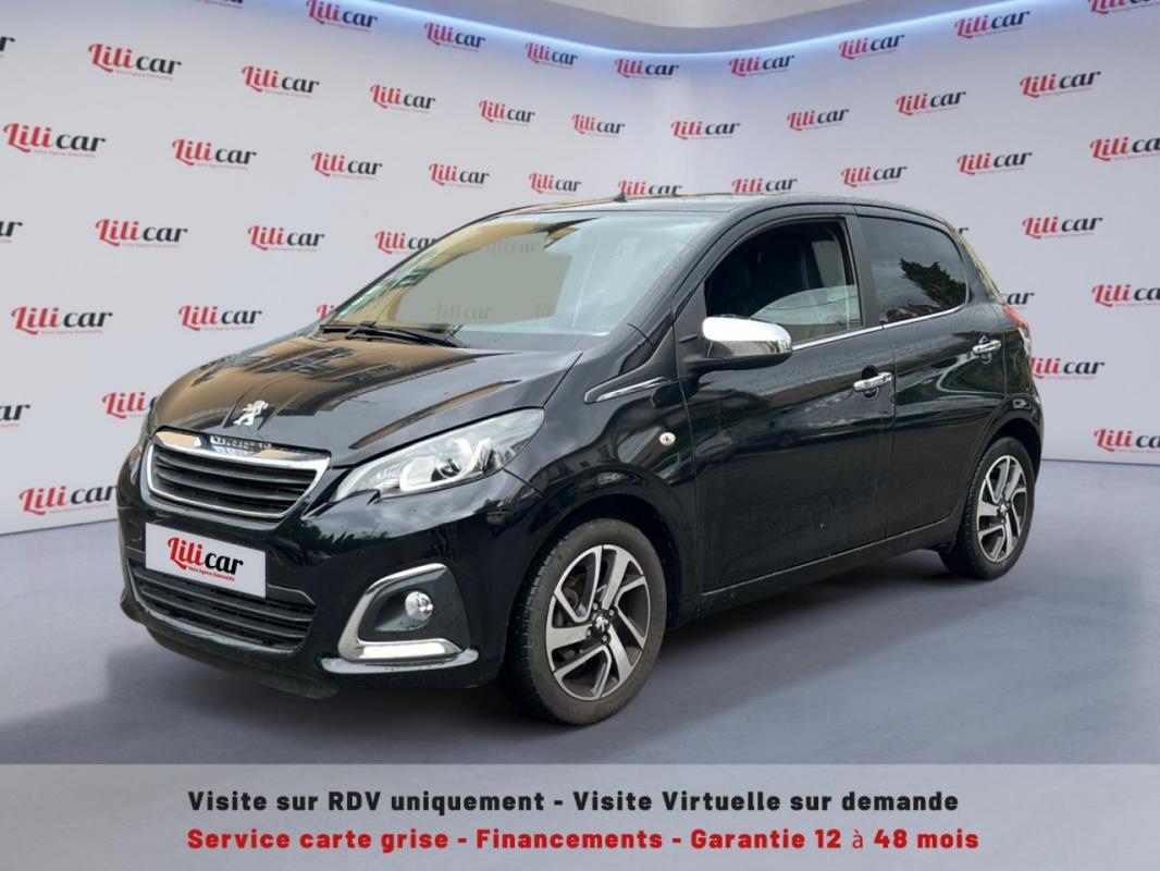 PEUGEOT 108 - 1.2I VTI - 82CH FÉLINE GARANTIE 12 MOIS DISTRIB OK (2015)