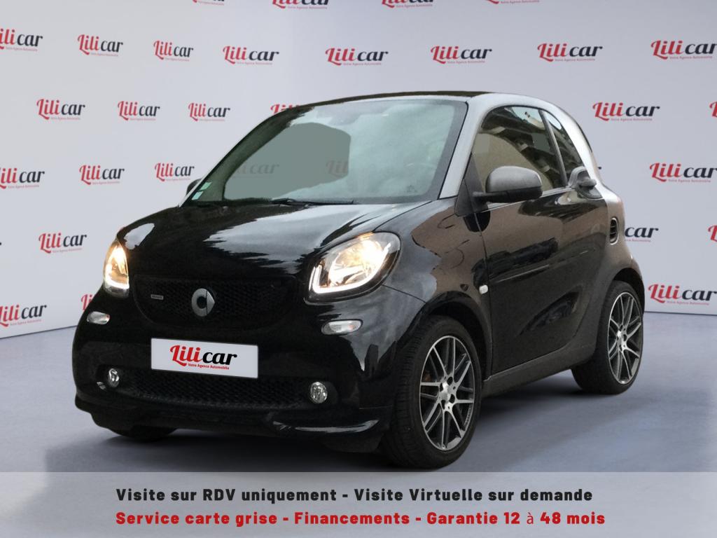 SMART FORTWO - COUPE 0.9I - 109 S&S BV TWINAMIC II BRABUS XCLUSIVE -GARANTIE 12 MOIS (2018)