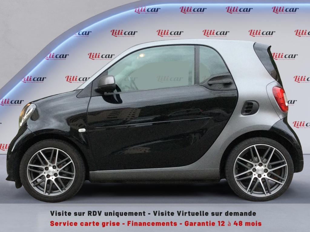 Smart ForTwo - Coupe 0.9i - 109 S&S BV Twinamic II Brabus Xclusive -Garantie 12 Mois