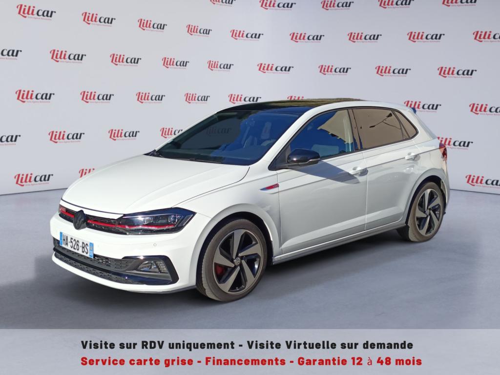 VOLKSWAGEN POLO - GTI 200CH DSG - VIRTUAL COCKPIT CARPLAY GARANTIE 12 MOIS (2020)