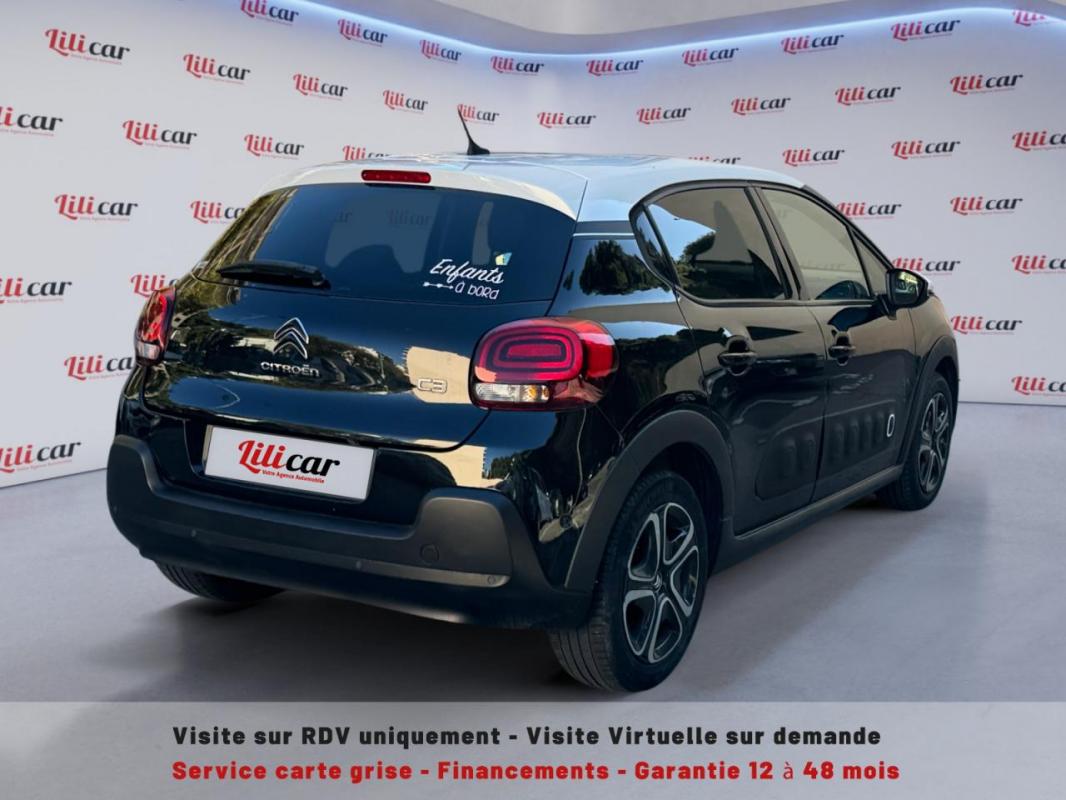 Citroën C3 - 1.2 PureTech - 110 Shine DISTRI FAITE CARPLAY ENTRETIEN CITROEN GARANTIE 12 MOIS