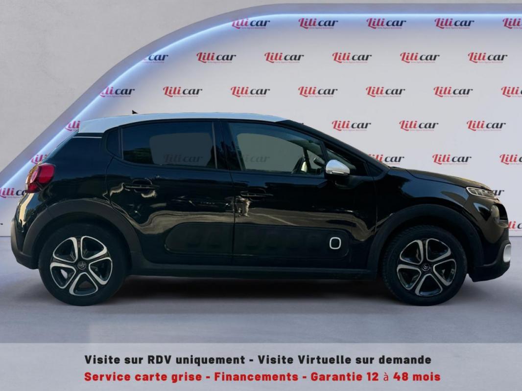 Citroën C3 - 1.2 PureTech - 110 Shine DISTRI FAITE CARPLAY ENTRETIEN CITROEN GARANTIE 12 MOIS