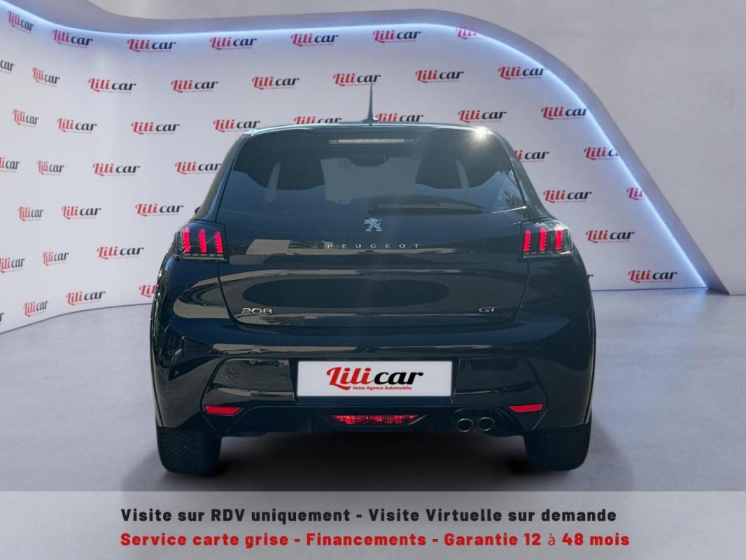 Peugeot 208 - 1.2i PureTech - 130 BV EAT8 GT Distri faite Entretien Peugeot Garantie 12 mois