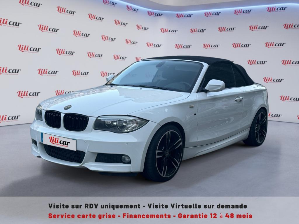 BMW Série 1 - 123d Cabriolet 2.0D 204ch LCI Excellis- pack M - GARANTIE 12 MOIS