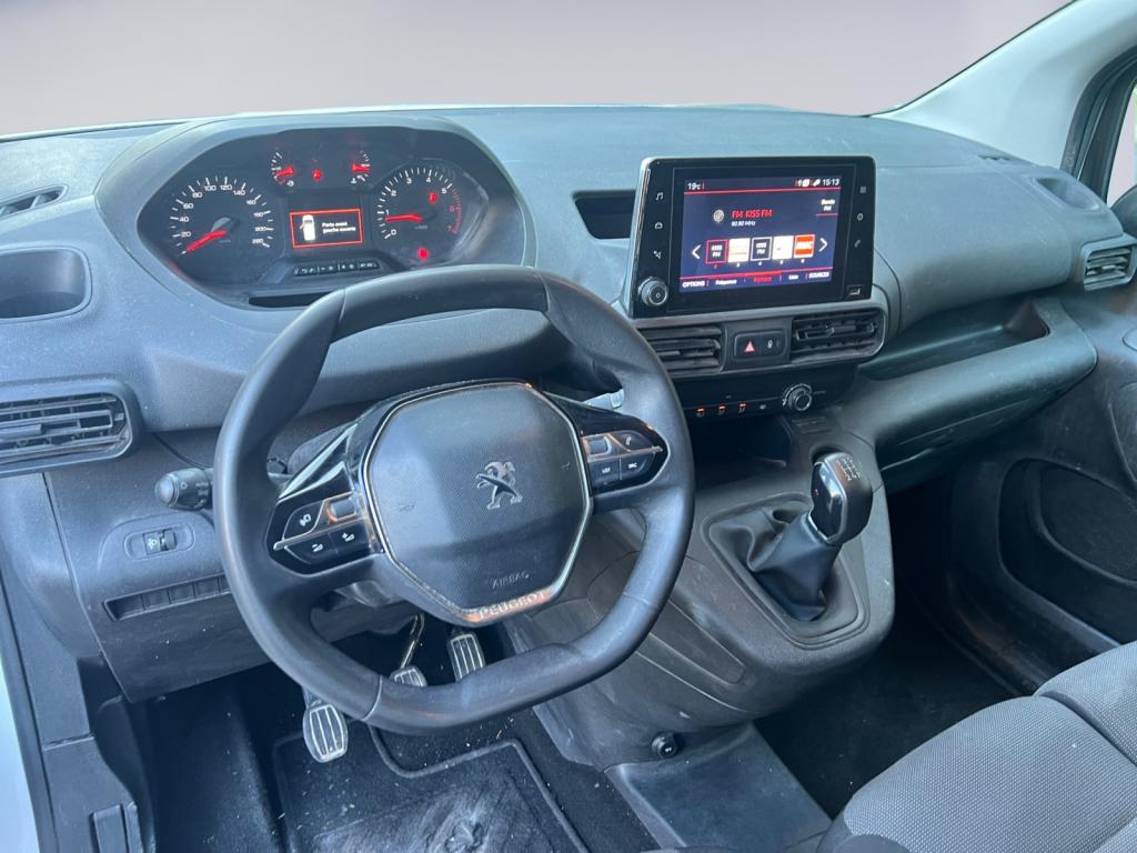 Peugeot Partner - Long 950Kg 1.5 BlueHDi S&S - 100 III FOURGON ASPHALTE TVA RÉCUPÉRABLE