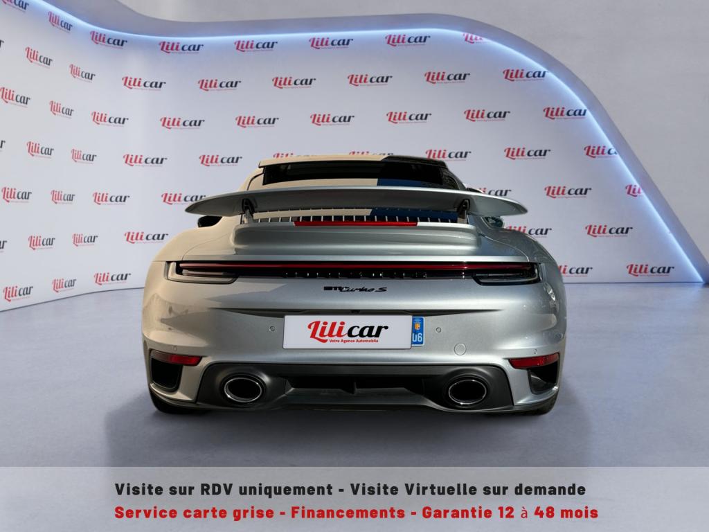 Porsche 911 - 3.7i - 650 BV PDK TYPE 992 Turbo S Française Porsche Approved