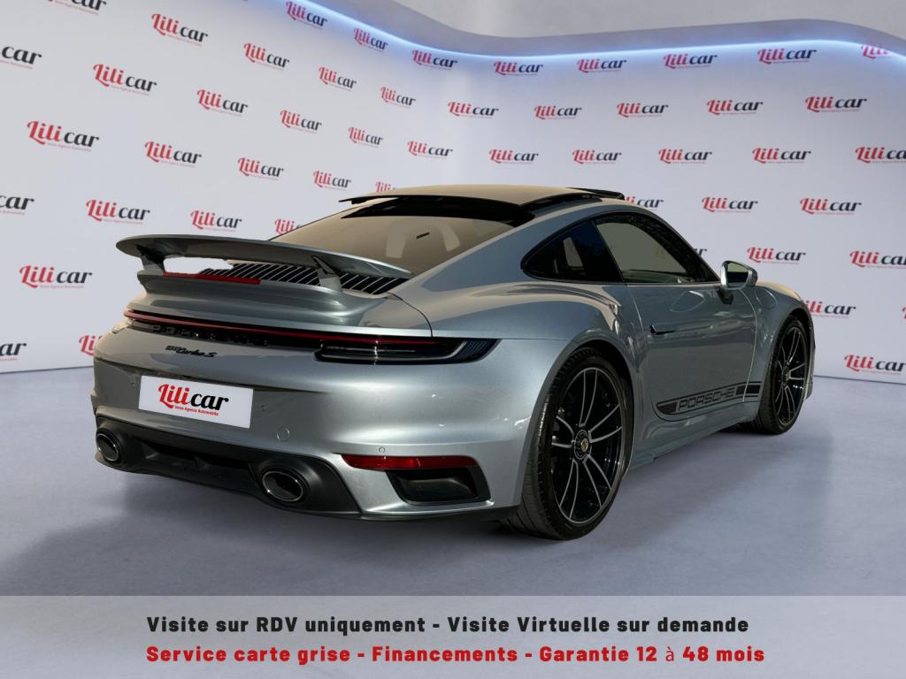 Porsche 911 - 3.7i - 650 BV PDK TYPE 992 Turbo S Française Porsche Approved